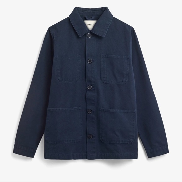 Lafaurie Other - LAFAURIE Braque Men's Navy Blue Painter’s Jacket - Sz L - NWT